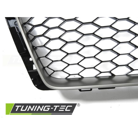 Grille sport gris mat argent pour AUDI A4 B9 15-19