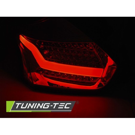 FORD FOCUS 3 15-18 HATCHBACK ROUGE BLANC SÉQUENTIEL LED