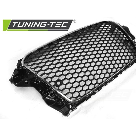 Grille Sport Chrome Noir pour AUDI A3 (8V) 12-16