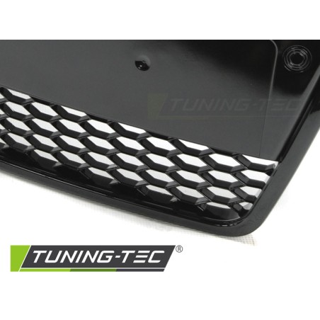 Grille Sport Noir Brillant pour AUDI A6 (C6) 04.04-08