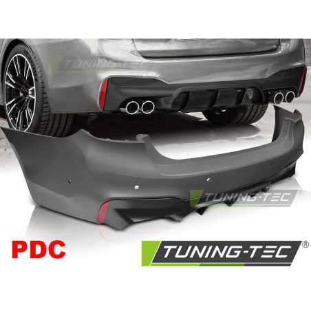 Pare-chocs arrière style sport PDC compatible BMW G30 17-20