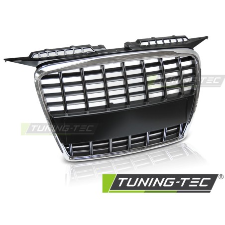 Grille Sport Chrome Noir compatible AUDI A3 05-08