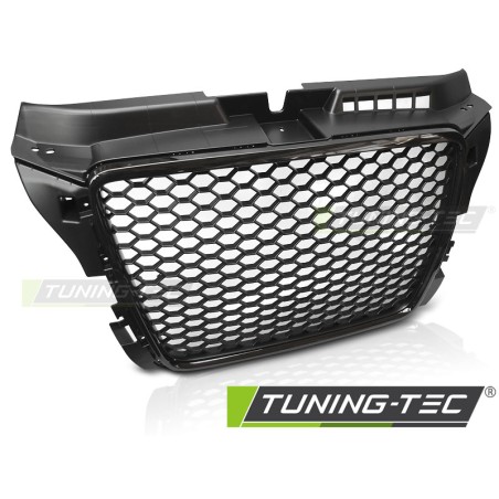 Grille Sport Noir Brillant compatible AUDI A3 08-12