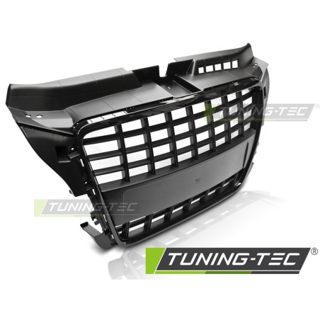 Grille sport noir brillant compatible AUDI A3 08-12