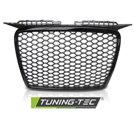 Grille Sport Noir Brillant compatible AUDI A3 05-08