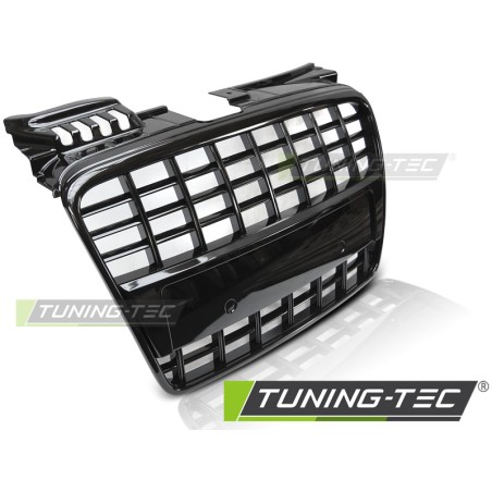 Grille Sport Noir Brillant compatible AUDI A4 B7 04-08