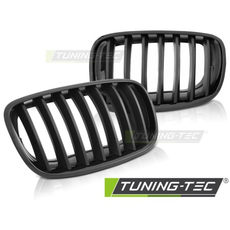 Grille noire mate brillante compatible avec BMW X5 E70 X6 E71 08-