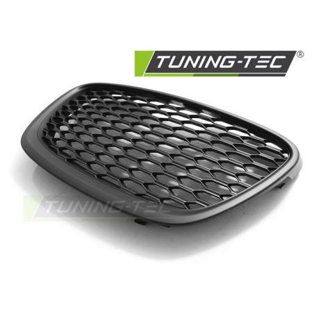 Grille design nid d'abeille noire compatible SEAT LEON 09-13