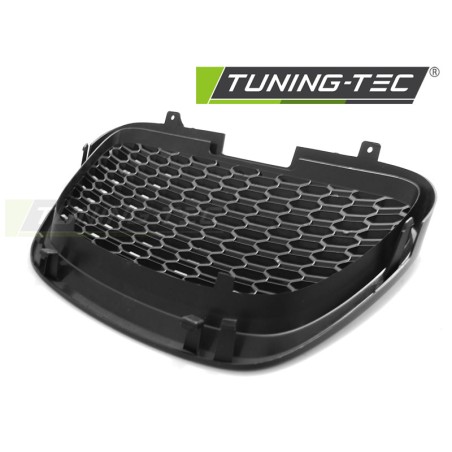 Grille design nid d'abeille noire compatible SEAT LEON 09-13