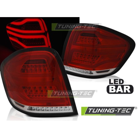 Feux arrière LED BAR rouge blanc pour MERCEDES M-KLASA W164 05-08