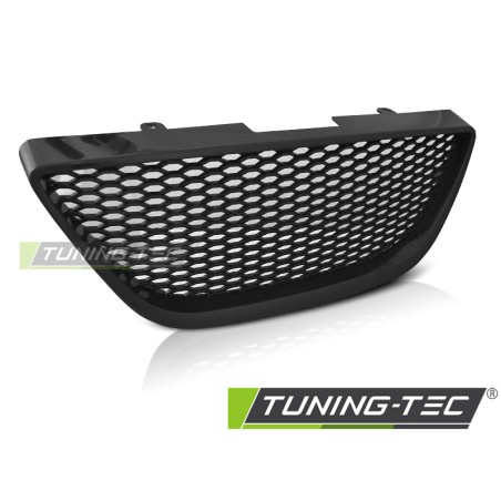 Grille design nid d'abeille noire compatible SEAT IBIZA 6J 08-12