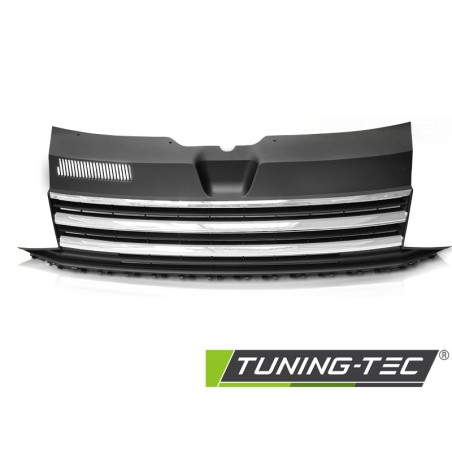 Grille noire chromée compatible VW T6 15-19