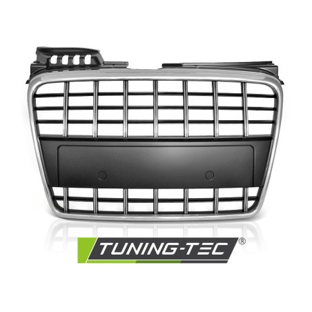 Grille sport chrome noir pour AUDI A4 B7 04-08