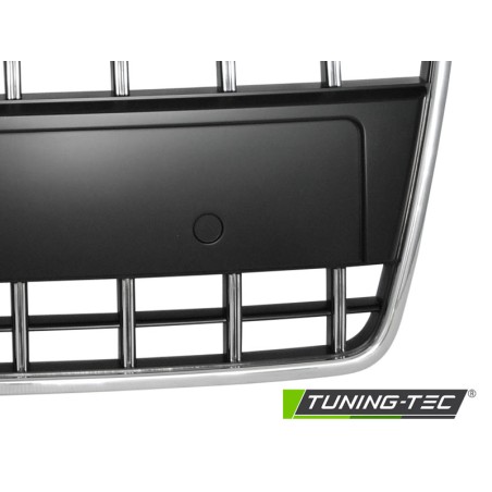 Grille sport chrome noir pour AUDI A4 B7 04-08