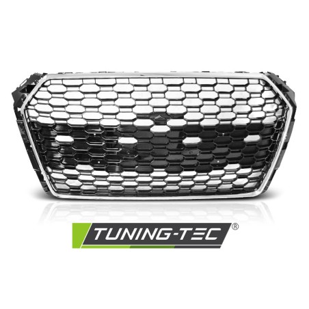 GRILLE SPORT CHROME BLACK PDC fit AUDI A4 B9 15-19