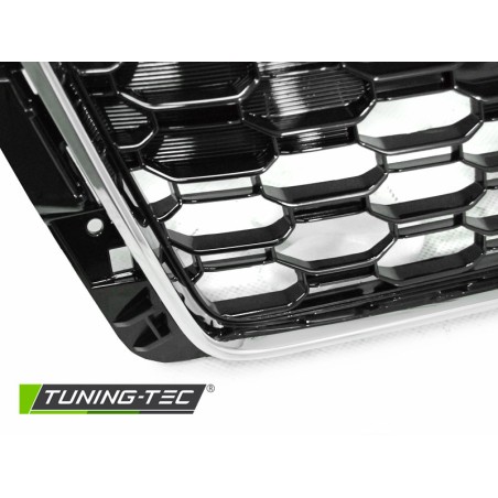 GRILLE SPORT CHROME BLACK PDC fit AUDI A4 B9 15-19