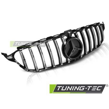 GRILLE SPORT GLOSSY BLACK CHROME fits MERCEDES W205 14-18