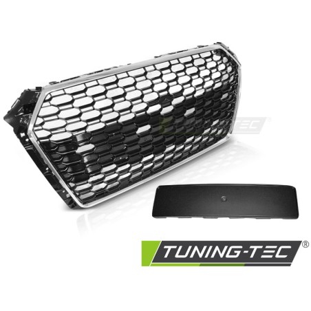 GRILLE SPORT CHROME BLACK fit AUDI A4 B9 15-19