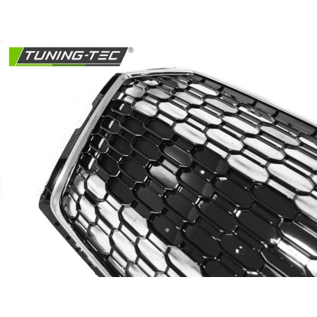 GRILLE SPORT CHROME GLOSSY BLACK fit AUDI A5 16-19