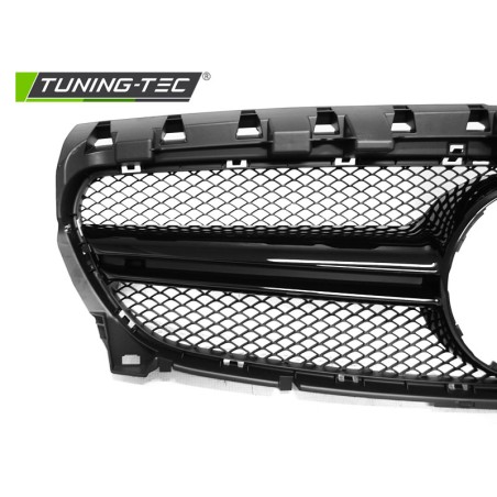 GRILL GLOSSY BLACK SPORT STYLE fits MERCEDES CLA W117 13-19