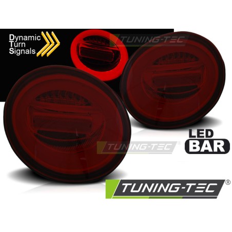 Feux arrière à LED rouge fumé séquentiel pour VW New Beetle 10.98-05