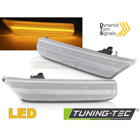 Clignotant latéral LED blanc séquentiel pour PORSCHE 911 996 / BOXSTER 986