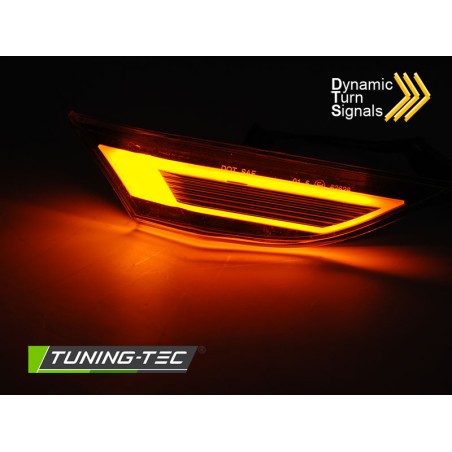 Clignotant latéral fumé LED séquentiel pour PORSCHE 911 (991) CARRERA 11-15