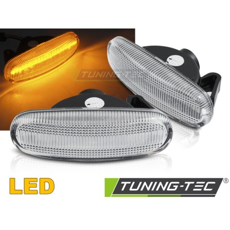 FIAT PUNTO / PANDA / STILO / IDEA / LINEA / MULTIPLA LED BLANC SÉQUENTIEL