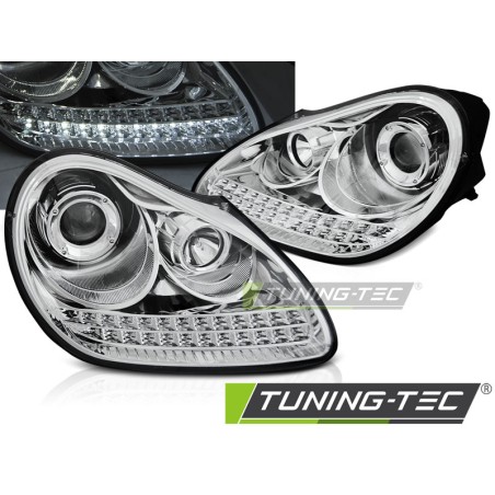 PORSCHE CAYENNE 02-06 DAYLIGHT CHROME HID XENON