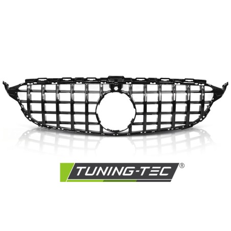 Grille Sport Noir Brillant compatible Mercedes W205 14-18