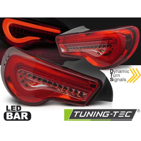 TOYOTA GT86 12-21 LED BAR RED SEQ