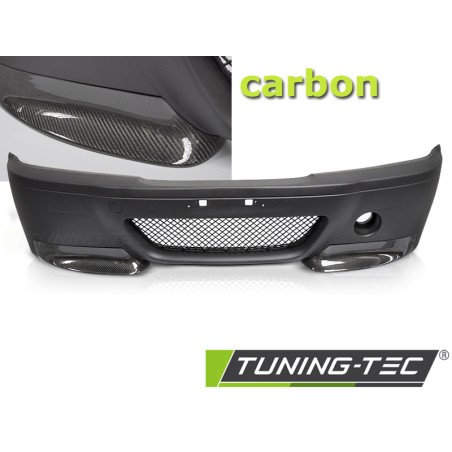 FRONT BUMPER CSL LOOK CARBON fits BMW M3 E46 99-07