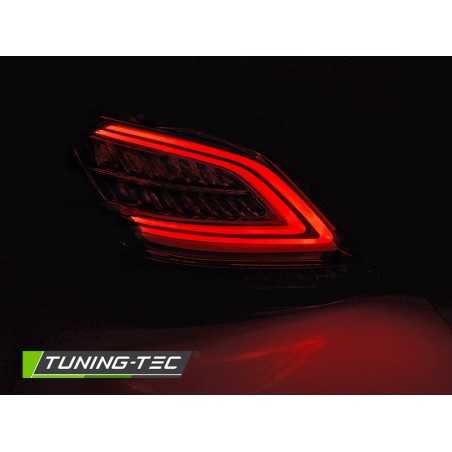 Feux arrière à LED rouge blanc séquentiel pour MERCEDES C-CLASS W205 14-18