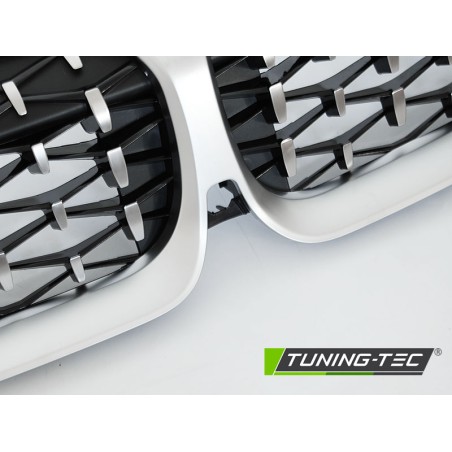 GRILLE DIAMOND SILVER fits BMW G20/G21 19-22