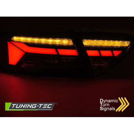 LED BAR TAIL LIGHTS SMOKE SEQ fits AUDI A5 11-16