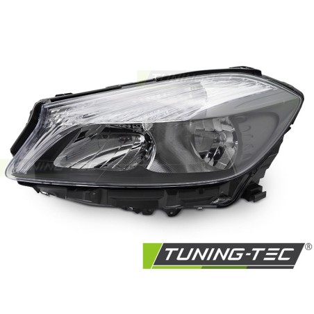 HEADLIGHT BLACK LEFT SIDE TYC fits MERCEDES W176 12-18