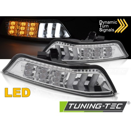 FRONT DIRECTION CHROME LED SEQ fits FORD MUSTANG 15-17