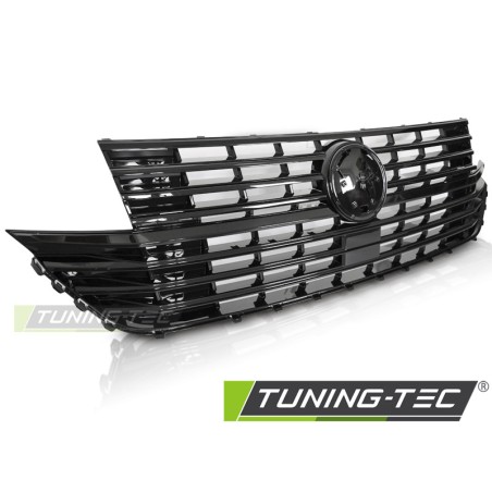 GRILLE GLOSSY BLACK W/LOGO BASE fits VW T6.1 20-