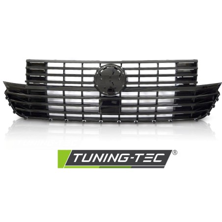 GRILLE GLOSSY BLACK W/LOGO BASE fits VW T6.1 20-