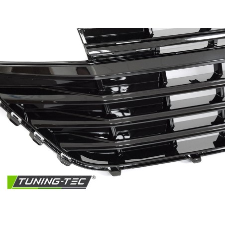 GRILLE GLOSSY BLACK W/LOGO BASE fits VW T6.1 20-