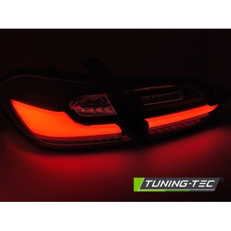 LED TAIL LIGHTS BLACK fits FORD FIESTA MK8 17-21 HATCHBACK