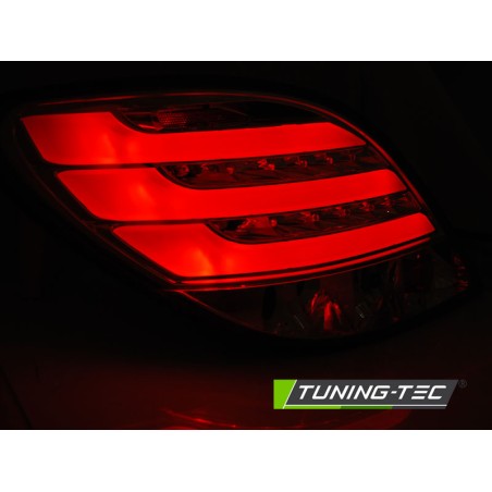 PEUGEOT 207 3D/5D 05.06-06.09 RED WHITE LED BAR