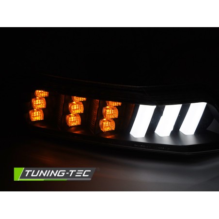 FRONT DIRECTION BLACK LED SEQ fits FORD MUSTANG 15-17