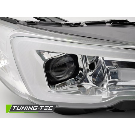 LED HEADLIGHTS DRL CHROME fits SUBARU WRX 14-22