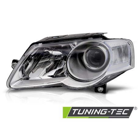 HEADLIGHTS CHROME LEFT SIDE fits VW PASSAT B6 3C 03.05-10