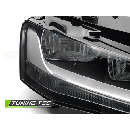 HEADLIGHT BLACK RIGHT SIDE TYC fits AUDI A4 B8 12-15