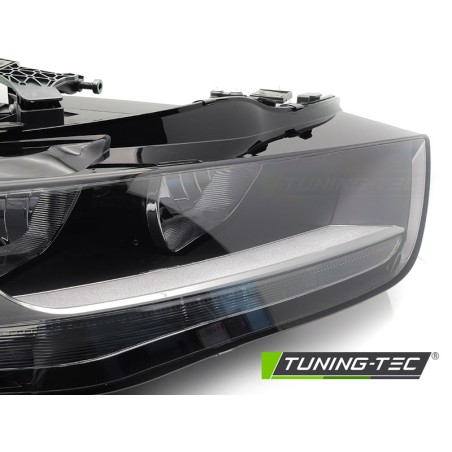 HEADLIGHT BLACK RIGHT SIDE TYC fits AUDI A4 B8 12-15