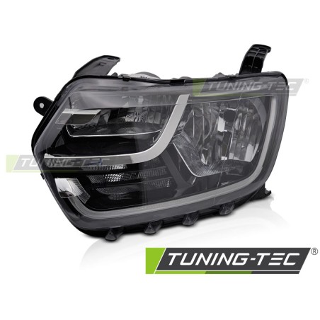 HEADLIGHT BLACK LEFT SIDE TYC fits  DACIA DUSTER II 17-21