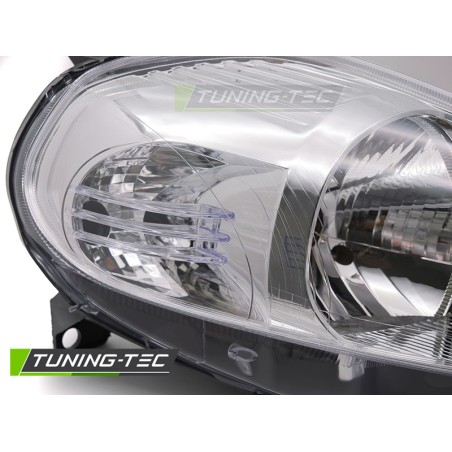 HEADLIGHT CHROME RIGHT SIDE TYC fits FIAT GRANDE PUNTO 05-08