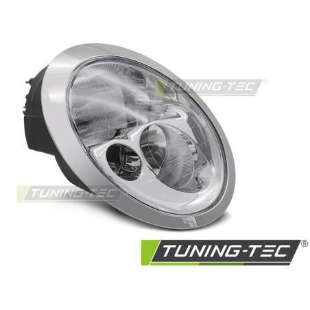 HEADLIGHT CHROME RIGHT SIDE TYC fits MINI COOPER R50 R53 01-04